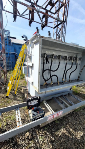 1794 KVA 27600 Primary, 770Y/445 Secondary, Stein transformer, 2001 - Image 3