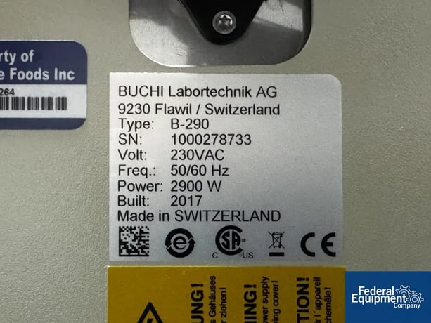 Buchi #B-290, Spray Dryer - Image 2