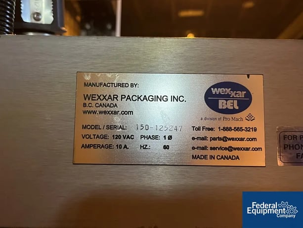 Belcor #BEL-150, Case Former & Taper, top & bottom seal, 120 VAC (2 available) - Image 2