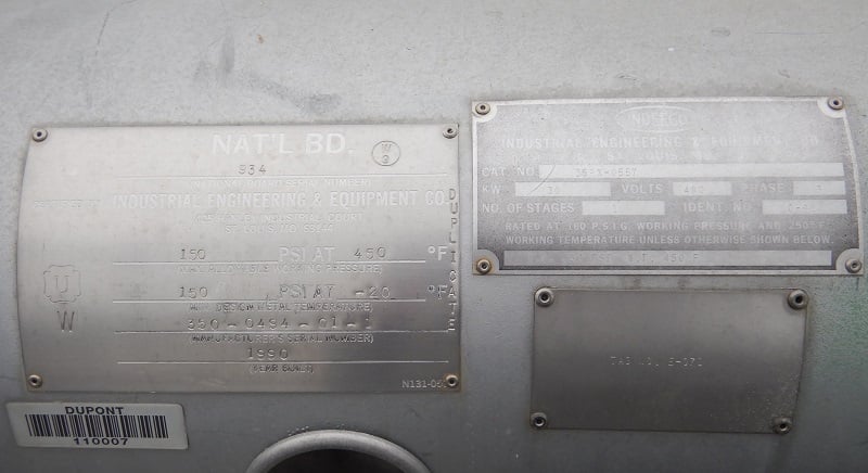 30 KW Industrial Engineering & Equipment #IE-30/30-L, Syltherm Temperature Control Unit, w/150 psi @ - Image 10