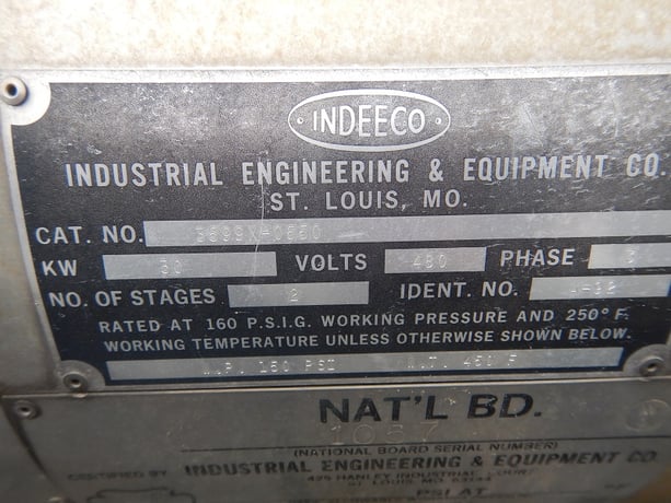 30 KW Industrial Engineering & Equipment #2E-30/30-SC, Syltherm Temperature Control Unit, w/150 psi @ - Image 3
