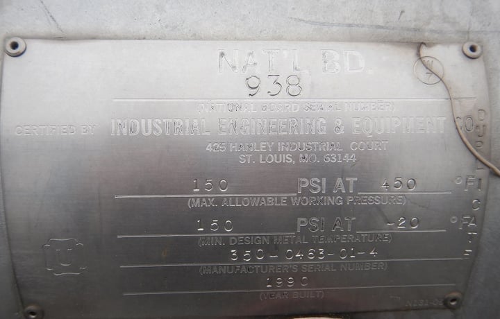 50 KW Industrial Engineering & Equipment #IE-50/60-R, Syltherm Temperature Control Unit, w/150 psi @ - Image 6
