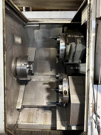 Okuma #LU-400/2SC650, 4-Axis CNC lathe, 25.5" swing, 26.5" centers, 3.1"/4.33" bar, 2006 - Image 7