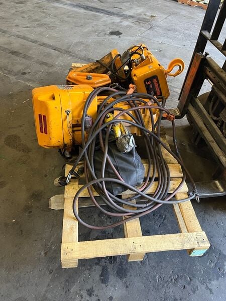 3 Ton, Harrington #IBBQ, Hoists, 220 or 460 V., 3Ph, new - Image 2