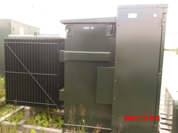 1500 KVA 27600 Delta Primary, 600Y Secondary, Surplec Daelim - Image 3
