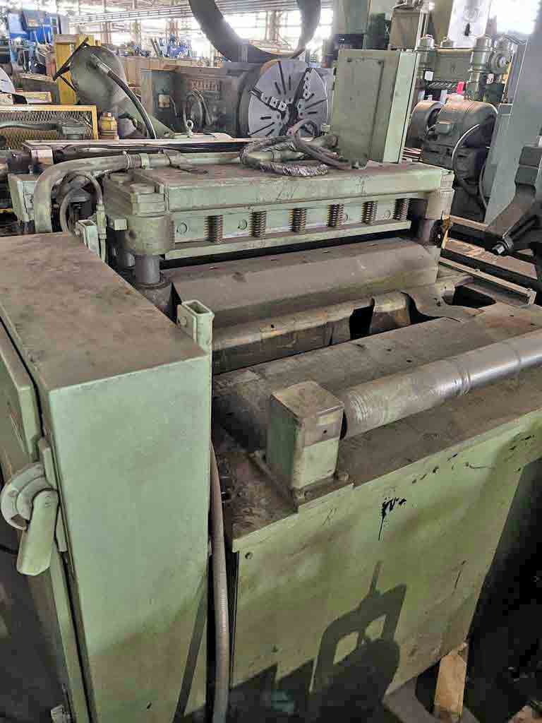 Lee Shaffer #H-70F, strip welder, 36" W, hydraulic double cut crop shear, hydraulic clamp & push, automatic - Image 2