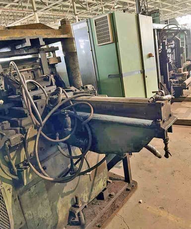 60 Ton, Tishken #CO-20-18-60, cutoff press, 2.5 stroke, air clutch, mounting base - Image 6