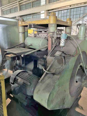 60 Ton, Tishken #CO-20-18-60, cutoff press, 2.5 stroke, air clutch, mounting base - Image 7