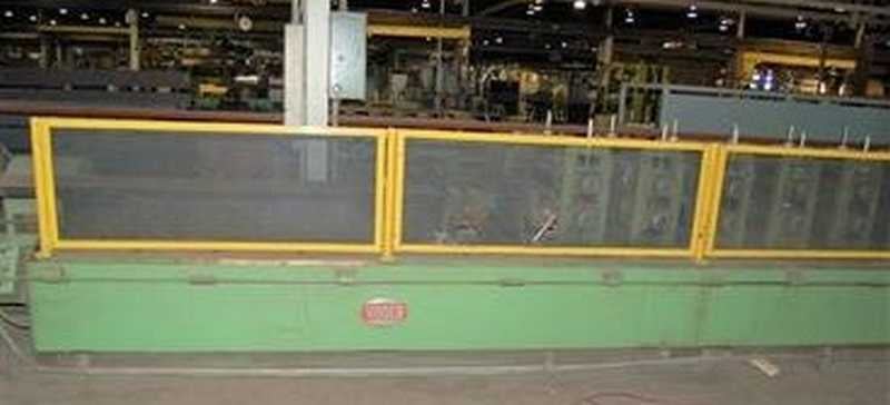 9 Stand, Yoder, rollformer, 24" roll space, 3" diameter arbors, 5.5"-10" vertical adj., 18" horizontal centers - Image 3