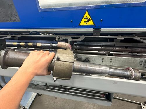 Iemca #Mini-Boss-332E 37-LL, magazine bar loader, 1.5" capacity, 12' length, 2012 - Image 5