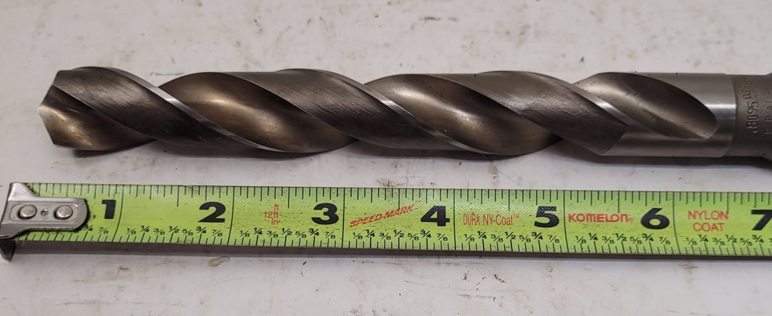 CLEVELAND TWIST DRILL - .8095" - 509702-681 MT3 Shank - Image 4