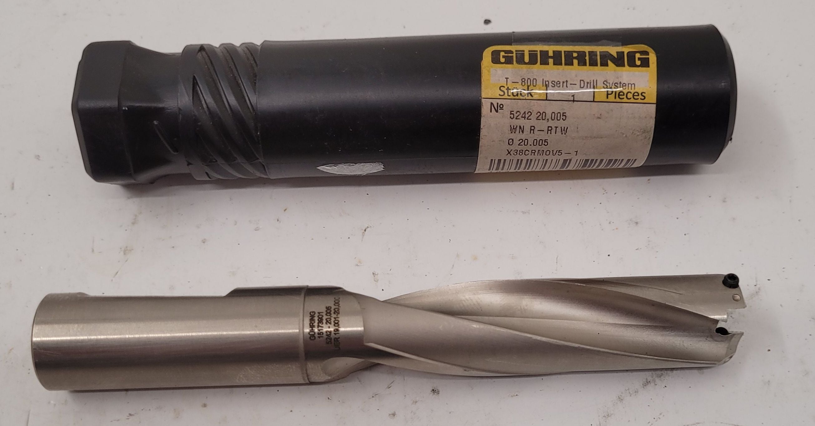Guhring #5242, indexable insert drill, 20,005 - Image 1