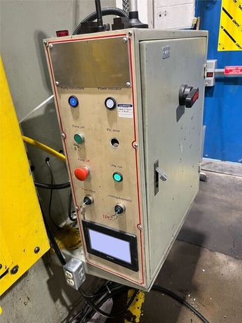 176 Ton, Accurl #HPPx160T/16T, 4-post guided ram gap frame hydraulic press, 22" stroke, 44" daylight, 39" - Image 6