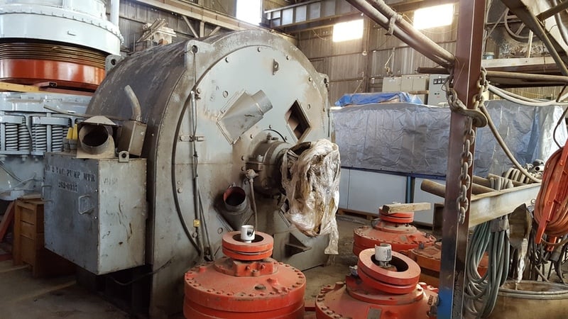 2000 HP 277 RPM Allis-Chalmers, 491 amps, 80% P.F., 125 Volts exc., 2300 Volts - Image 3