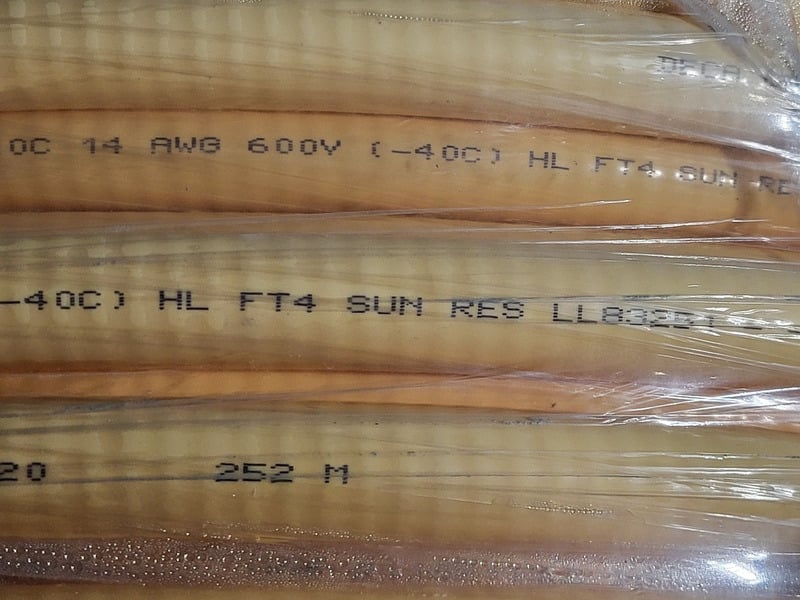 700', DECA Teck 90, CSA, 600 Volts, 10C, 14 AWG control cable, new surplus - Image 5