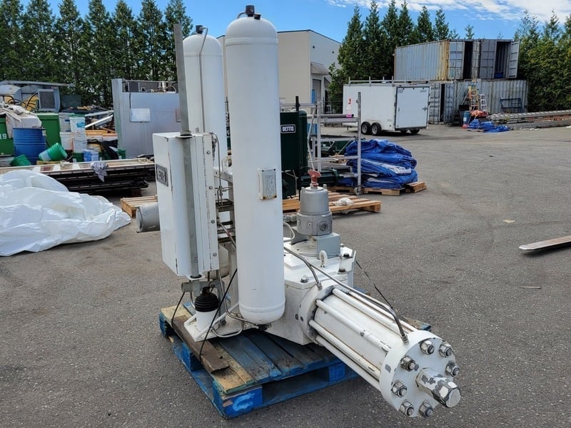Bettis #87DH, Series 7 hydraulic quarter turn valve double acting operator, 1440 psig - Image 7