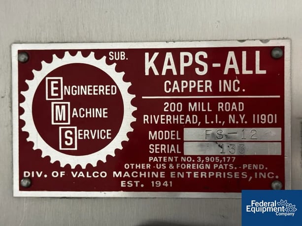 Kaps-All #FS-12, Capper - Image 7