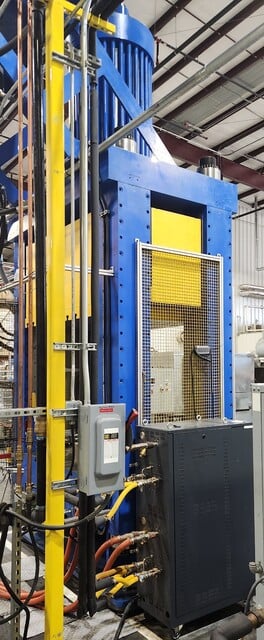 600 Ton, Magnum #MSS4PS600, 42" stroke, 54" open height, 60" x 48" bed, Gib Guided, Allen Bradley controls - Image 4