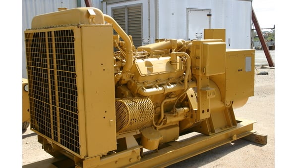 255 KW Caterpillar #D3408DITA, diesel generator set, 37104 hours, 1800 RPM, hydra mech. governor - Image 3
