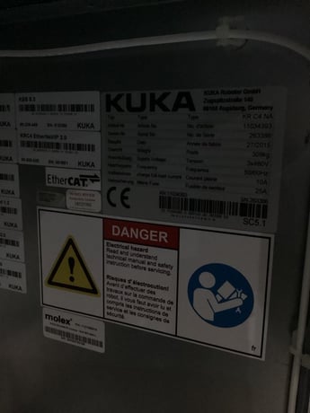 Kuka, KR16 L6-2, pair of robots, KRC4 NA controller & TT3A reamer, new - Image 9