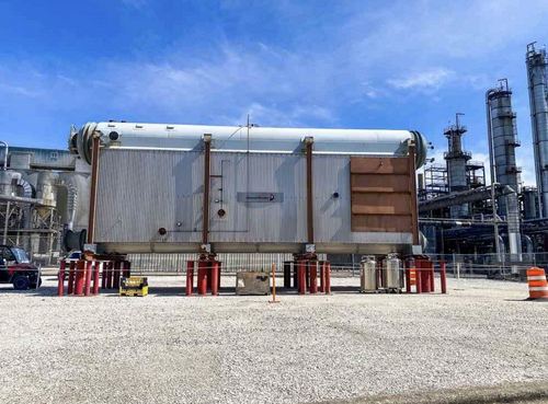 250000 PPH Cleaver-Brooks # nb-801d-125-550-, watertube boiler, D-type, 420 psig, LoNOX natural gas, 2019 - Image 1