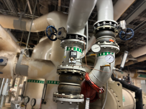 347 Ton, Trane, Hermetic Centrifugal Liquid Chiller, adaptive frequency drive, NEMA controls - Image 3