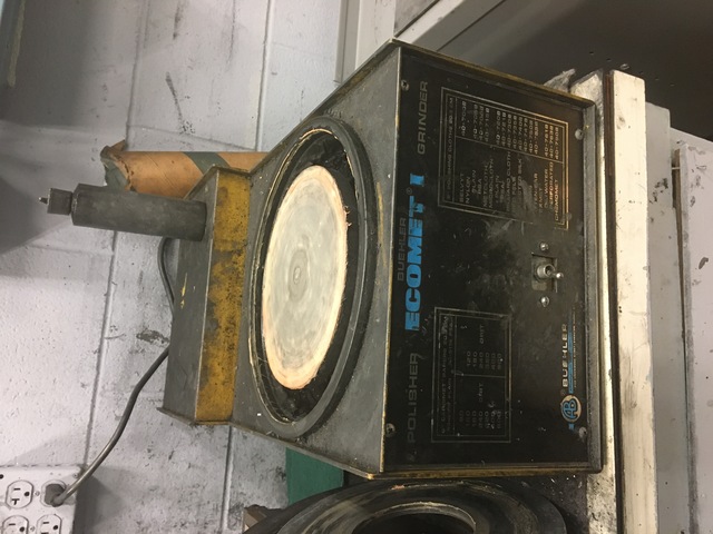 Buehler #Ecomet-I, Polisher/Grinder, w/(30) 8" Polishing Pads & (200) 400 Grit Paper Disc, 8" diameter Table - Image 2