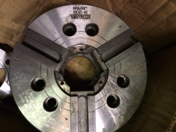 8" Kitagawa #B208, 3-Jaw Chuck, S/N 1PP313 - Image 1
