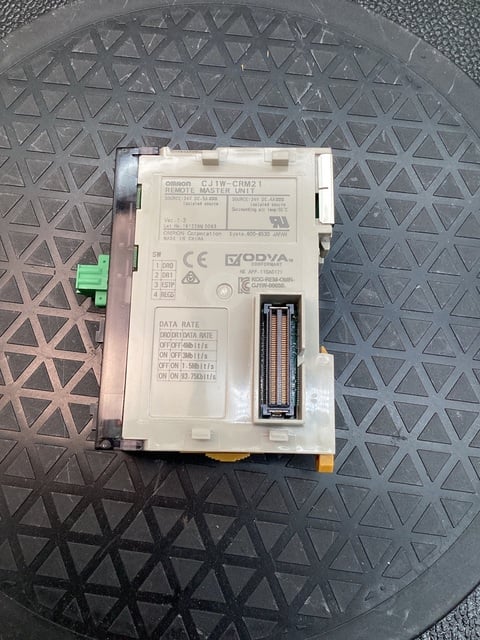 Omron #cj1w-crm21 componet master unit cj-series plc used - Image 3