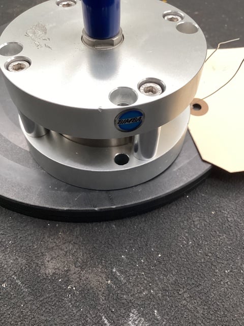 2" Bore, Bimba #FO-501-CMT, Flat-1 pneumatic cylinder, 1" stroke - Image 3