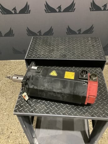 Fanuc a06b-0166-b675#0016 am30/3000 servo motor used repaired - Image 3
