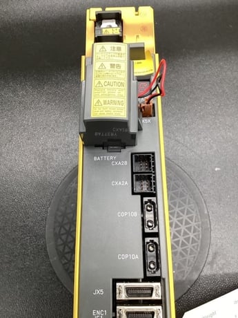 Fanuc #A06B-6127-H104, alpha i servo drive module used - Image 5