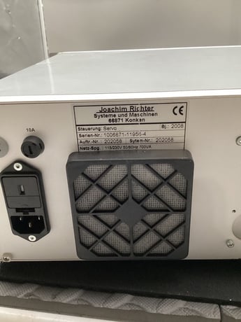 Joachim richter 202058 1006871-119654 servo control 700va used - Image 1