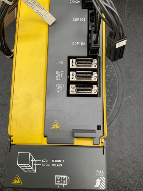 Fanuc a06b-6096-h202#h500 alpha servo amplifier module used - Image 3