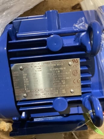 Sumitom HP RPM tc-fxpa/fb-1e induction gear motor 1/2hp 1750rpm new - Image 4