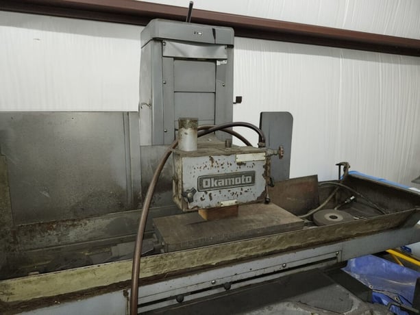 8" x 20" Okamoto #820A, surface grinder, magnetic chuck, 2 HP - Image 5