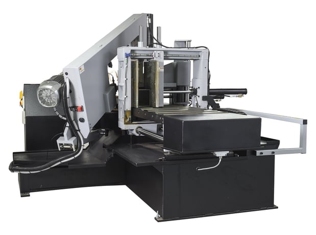 13" x 18" Hyd-Mech #S20A, scissor band saw, 1" x 14'10" blade, 5 HP, coolant - Image 2