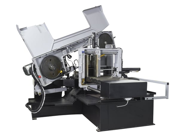 13" x 18" Hyd-Mech #S20A, scissor band saw, 1" x 14'10" blade, 5 HP, coolant - Image 3
