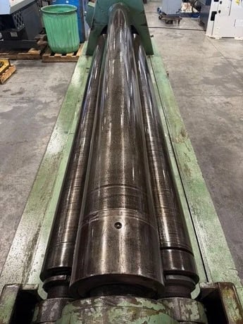 10' x 1/2" Roundo #PS-255, 3-roll plate bending roll, 10" top roll diameter, 13.39" side roll diameter - Image 10