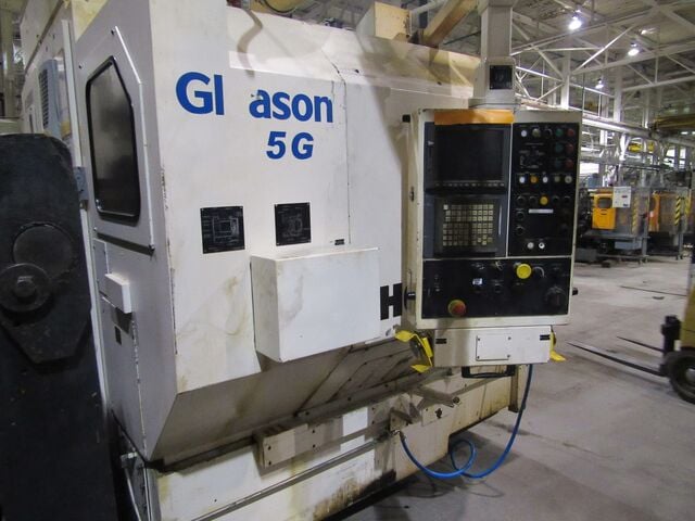 Gleason #275G Phoenix II, CNC straight & spiral bevel gear grinder, Fanuc 160i-MB, Hoffman HSF 200-SE coolant - Image 9