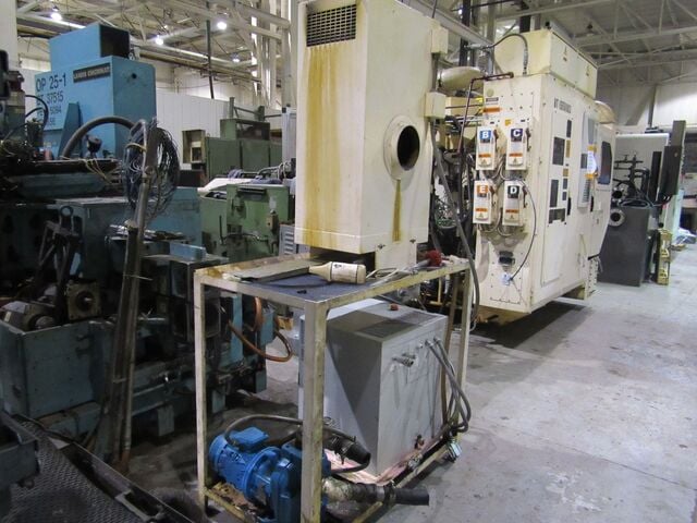 Gleason #275G Phoenix II, CNC straight & spiral bevel gear grinder, Fanuc 160i-MB, Hoffman HSF 200-SE coolant - Image 10