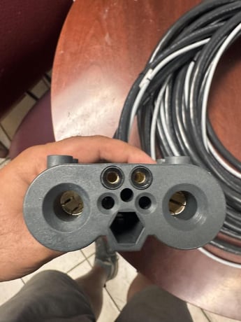 Cable set with Rima connector, 320 amp, 150 Volts, new - Image 5