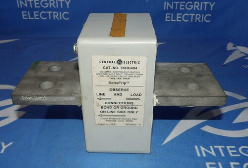 General Electric #TKRG404, 400A type TKR ground fault neutral transformer, new in box - Image 7