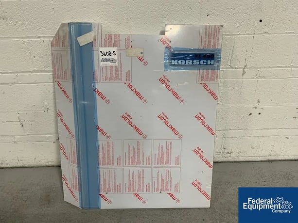 Korsch #XL400, Tablet Press Door, Macrolon, unused - Image 1