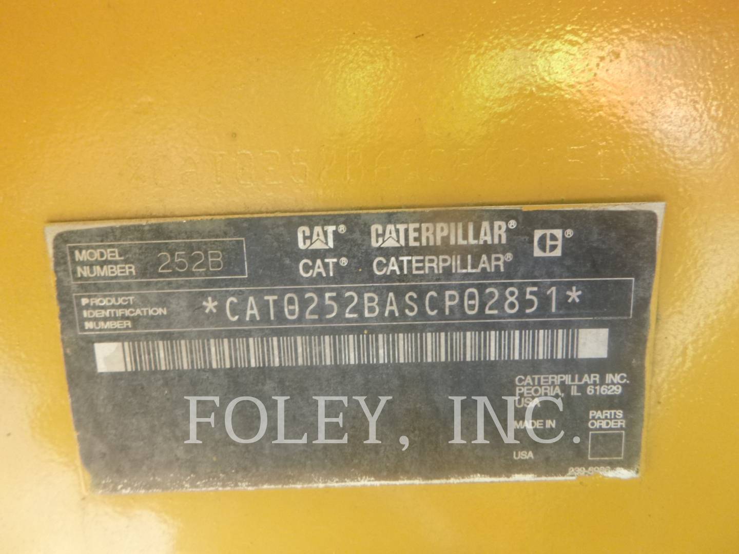 Cat 252B, Skid Steer Loader, 11578 hours, S/N: SCP02851, 2006 - Image 6