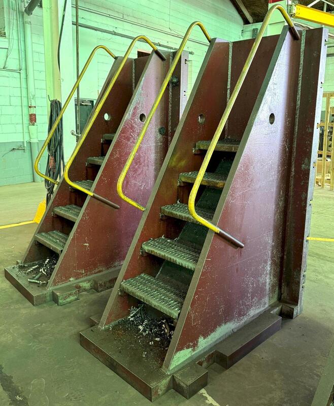 40" x 90" Angle Plates, (4) Vert T-Slots, (8) Horiz T-Slots (2 available) - Image 4