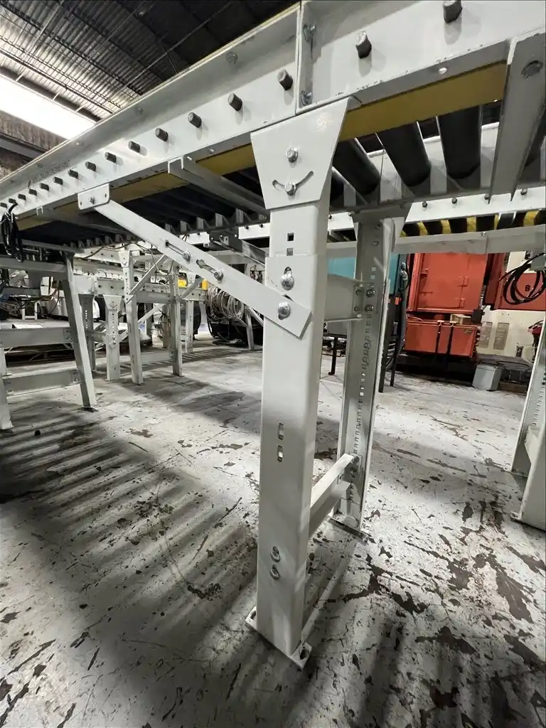 15" wide x 20' long, new london London Engineering #670-15-20, motorized roller conveyor, new, 2021 - Image 4