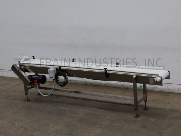 12" wide x 10' long, Stainless steel frame conveyor, 1/2 HP drive with vari-speed Control - Image 5