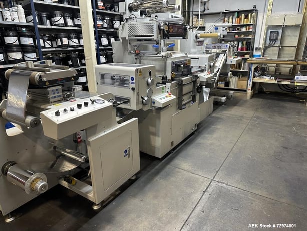 Link-Belt Label #H320, Hot Foil Printing Machine, 250 prints/min, 11.7" x 11.7" max print, 2016 - Image 2