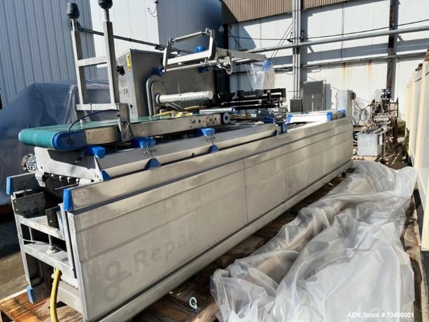 Repak #RE25 Horiz Thermoformer, MAP Packager, 15 CPM, 39.4" stroke, 7.5" draw depth - Image 4